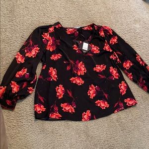 Ava & Viv Floral Blouse